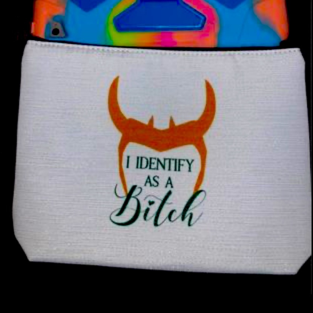 New zippered, lined pouch